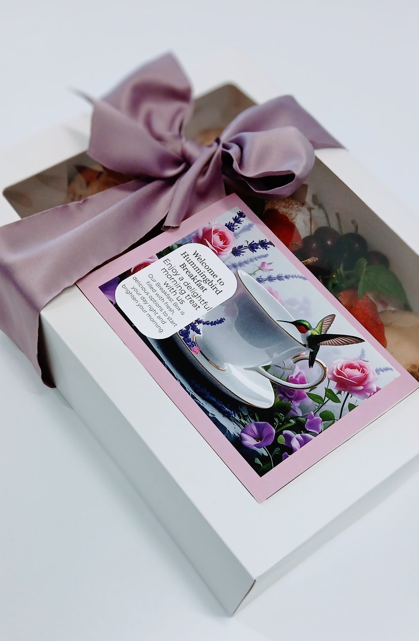 ,,Breakfast to go " box