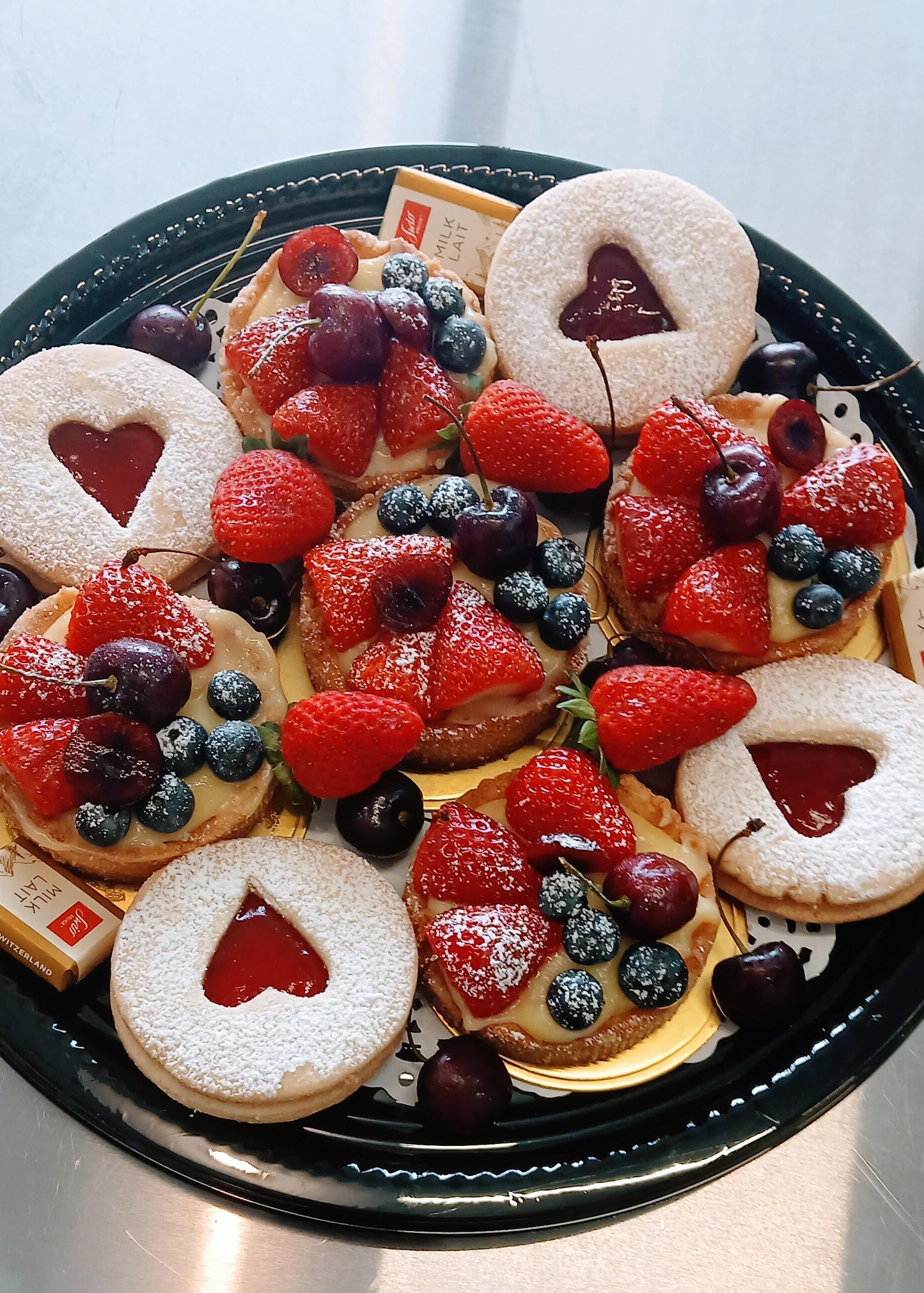 Assorted desserts platter