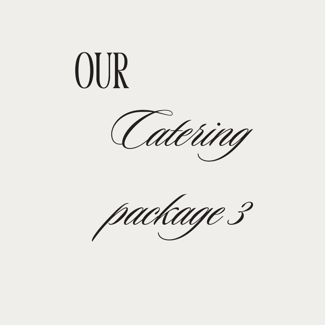 Selection 3. (price per person. )