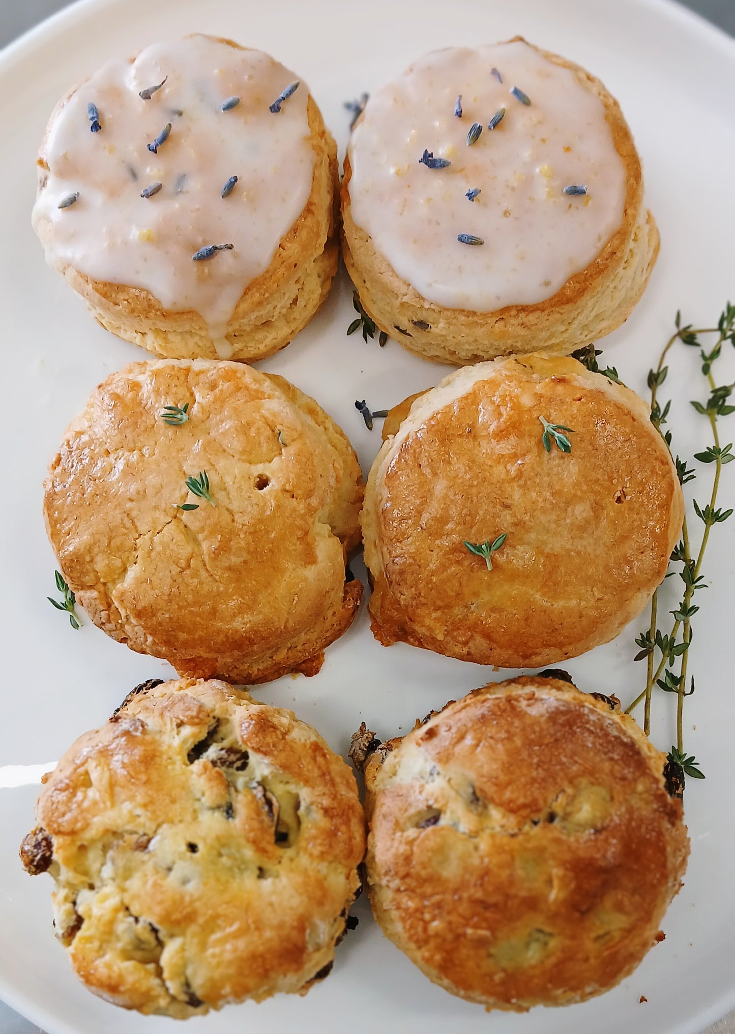 Selection of scones