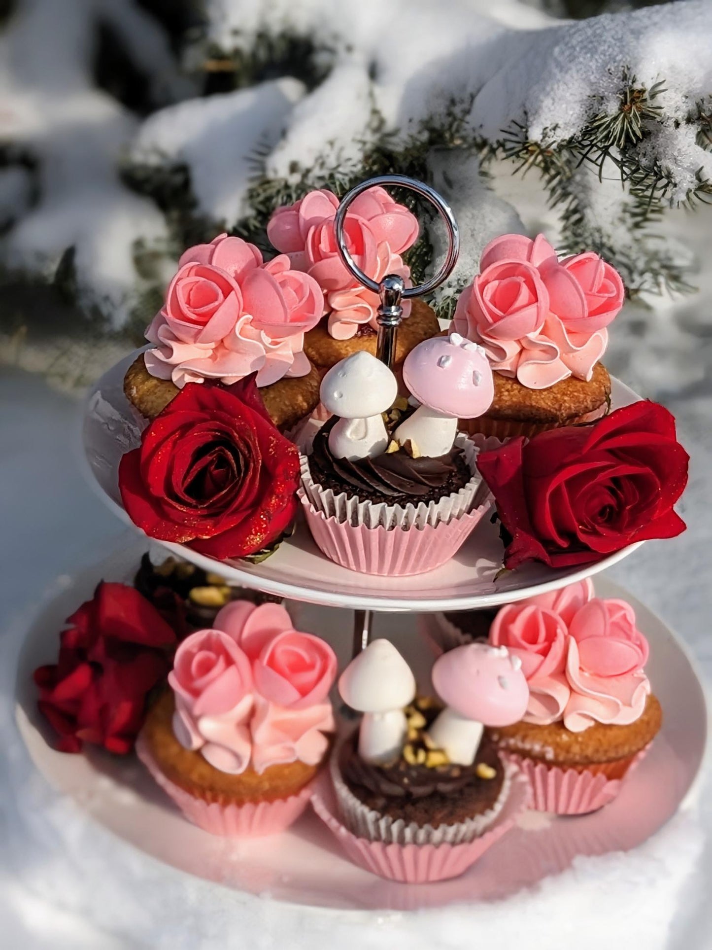 Box of Custom Cap cakes